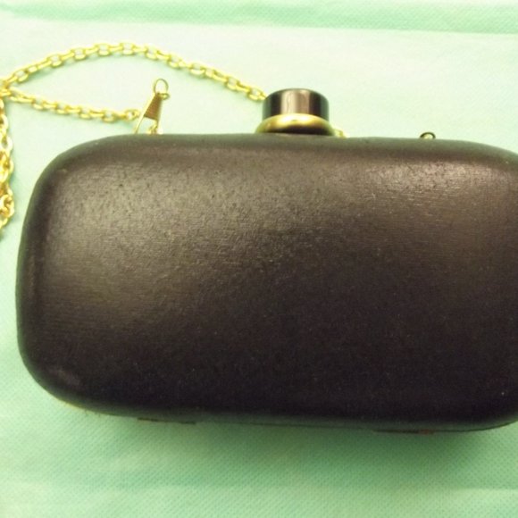 MINI BAG/CROSSBODY/CLUTCH/GOLD STUDDED - Picture 2 of 7